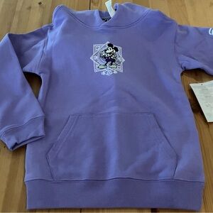 NEW w/Tag Disney 100 Years of Wonder  Lavender Hoodie kids size 5/6